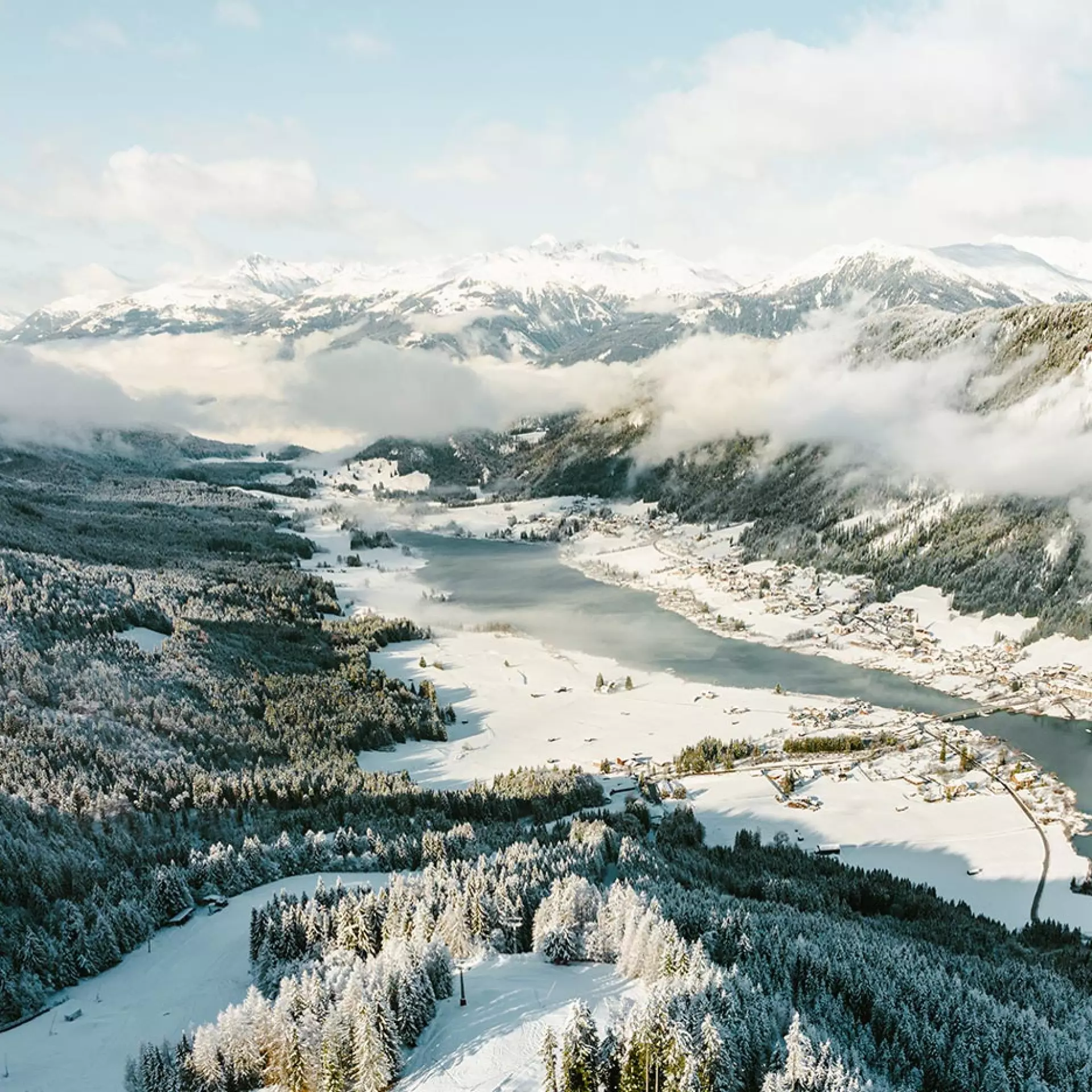 Unsere Ferienregion Weissensee im Winter